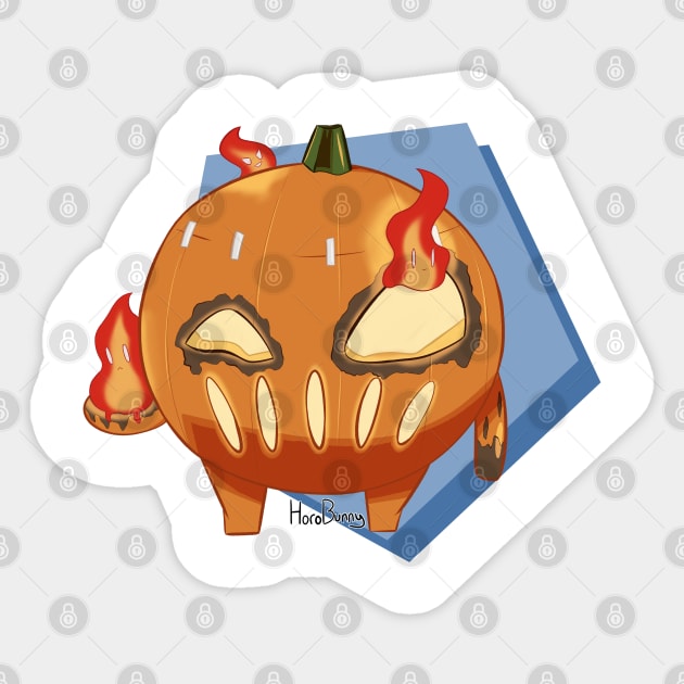 Jack o' Lantern Sticker by HoroBunny